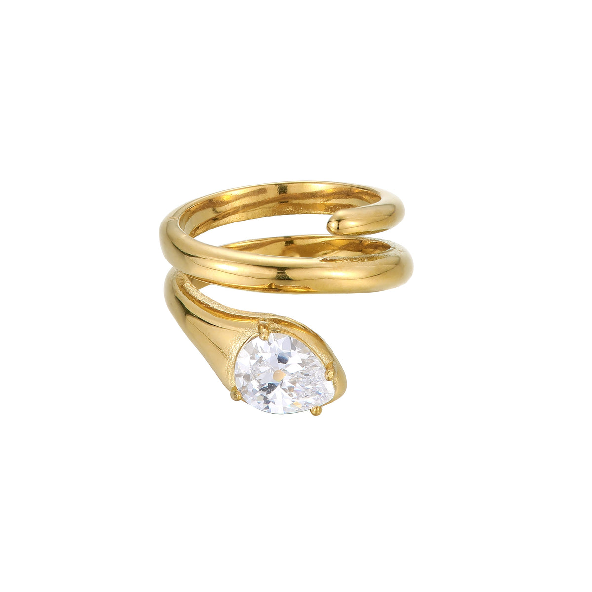 Anillo Espiral — Teresa Ramírez Moda
