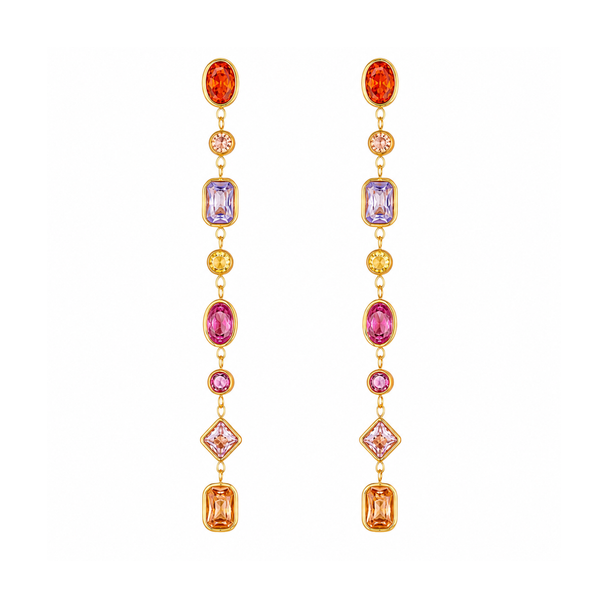 Aretes Mosaic — Teresa Ramírez Moda