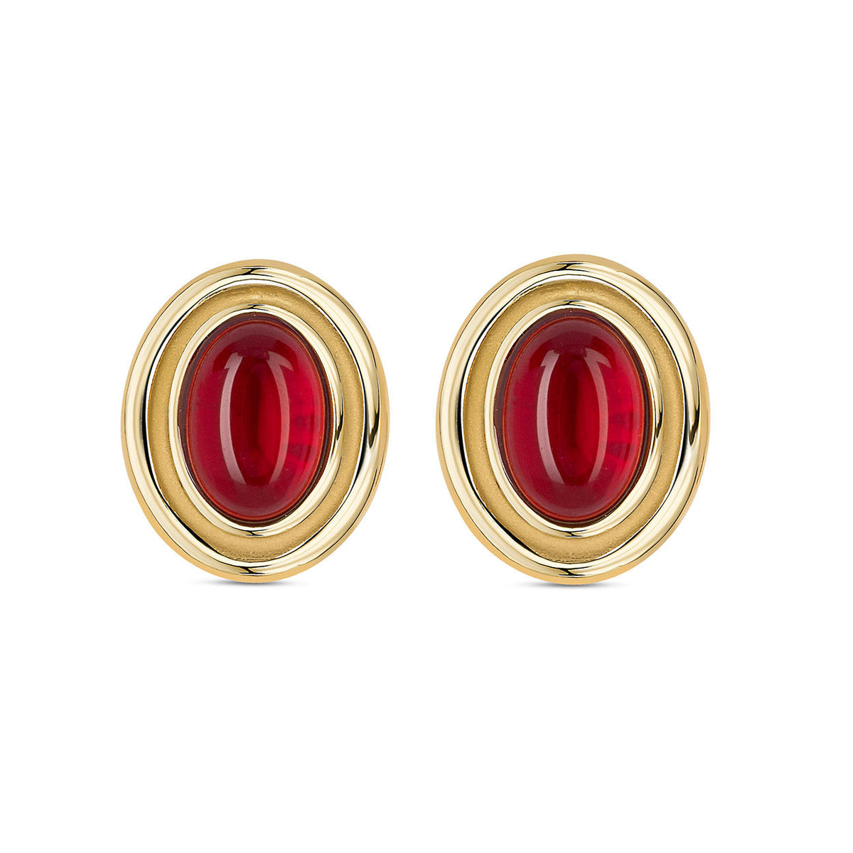 Aretes Rouge — Teresa Ramírez Moda