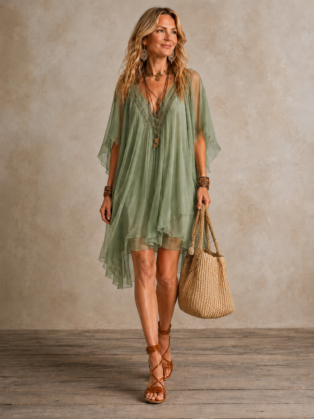 Vestido Corto Ella — Teresa Ramírez Moda
