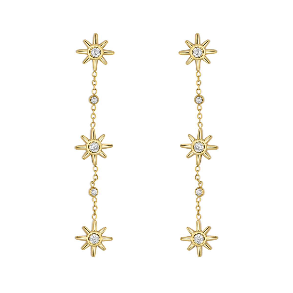 Aretes Afterglow — Teresa Ramírez Moda