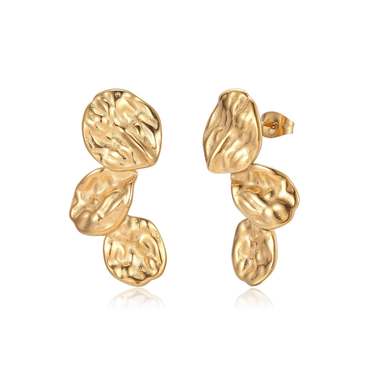 Aretes Triplet — Teresa Ramírez Moda