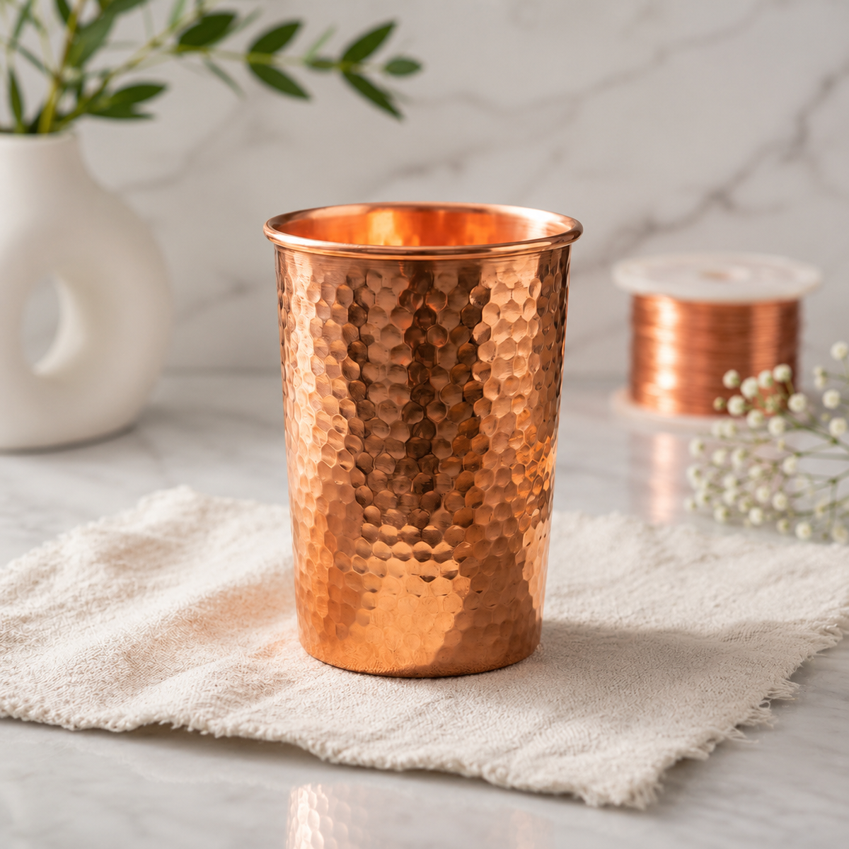 Vaso Pure de Cobre — Teresa Ramírez Moda