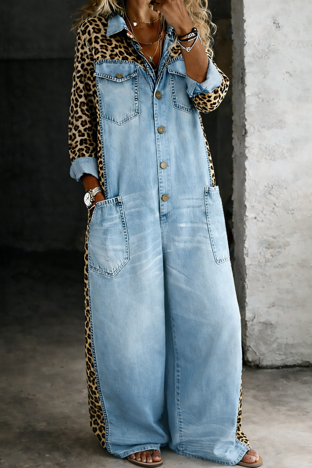 Jumpsuit de Mezclilla — Teresa Ramírez Moda
