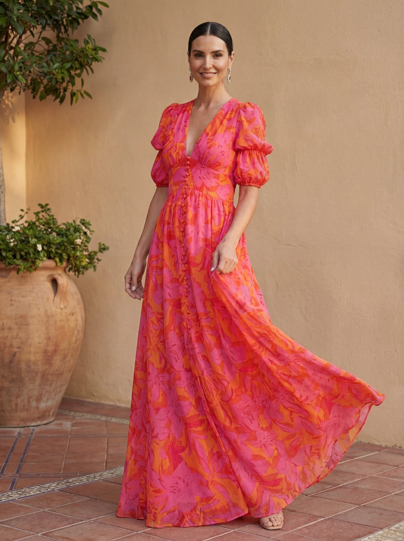 Vestido Olivia Elegante — Teresa Ramírez Moda