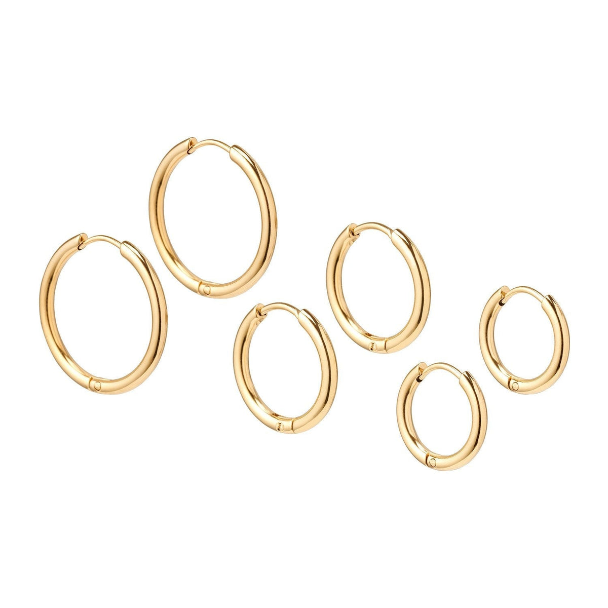Aretes Everyday Hoops — Teresa Ramírez Moda