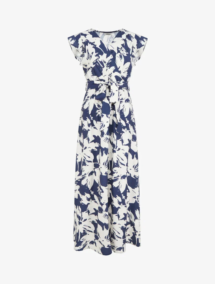 Vestido Print Largo Floral — Teresa Ramírez Moda
