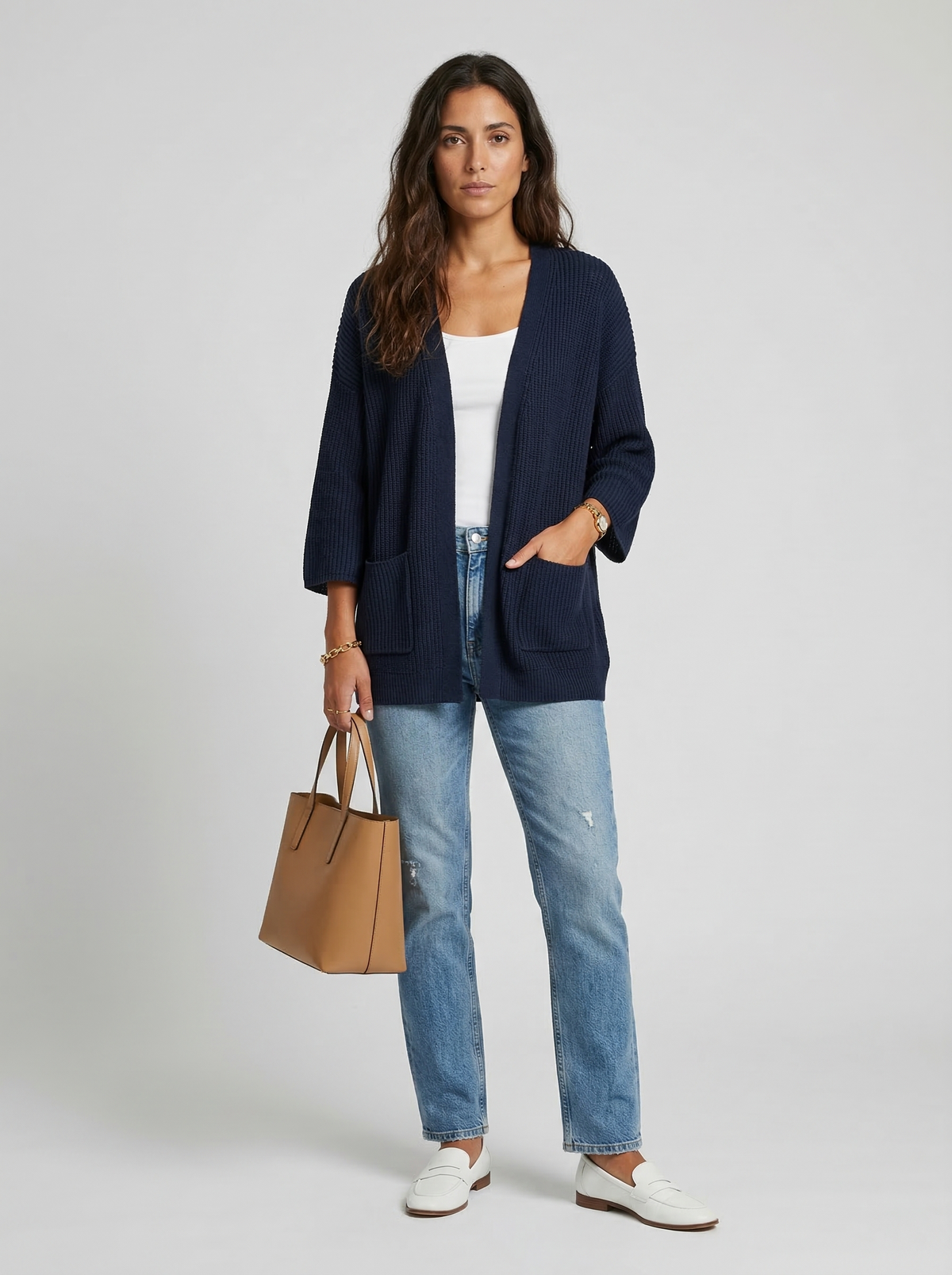 Cárdigan de Punto — Teresa Ramírez Moda