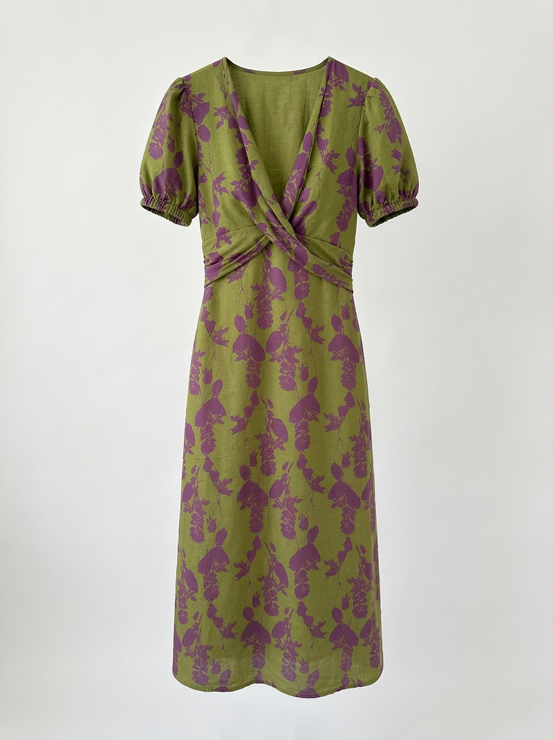 Vestido Largo Primavera Elsa — Teresa Ramírez Moda