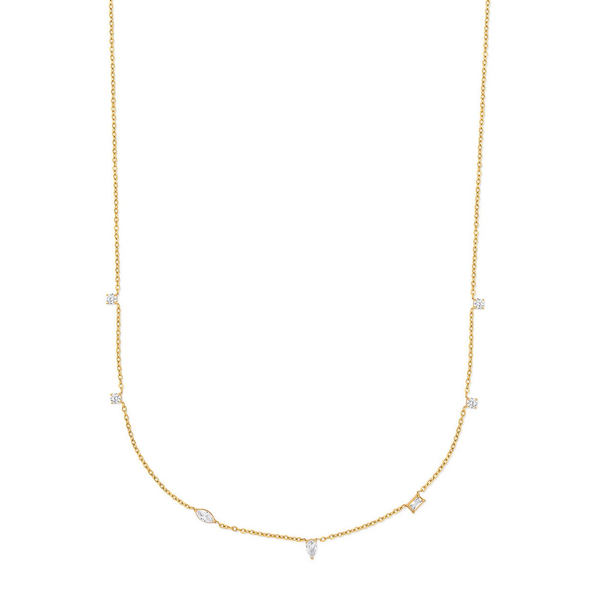 Collar Crystal Line — Teresa Ramírez Moda