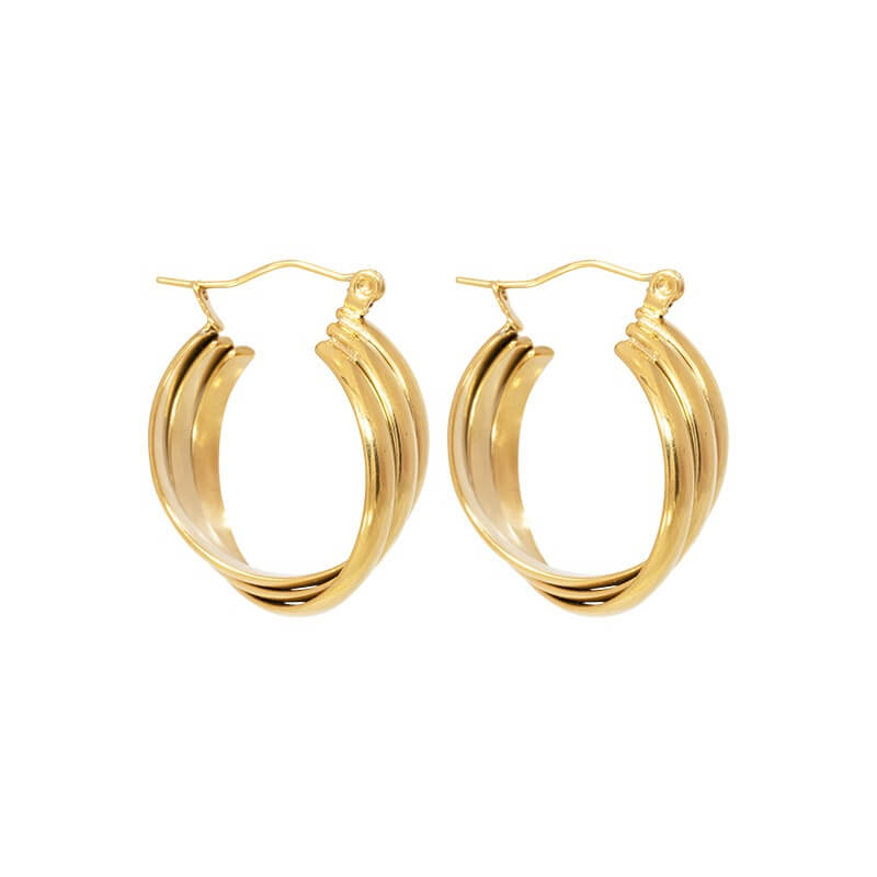 Aretes Parisian — Teresa Ramírez Moda